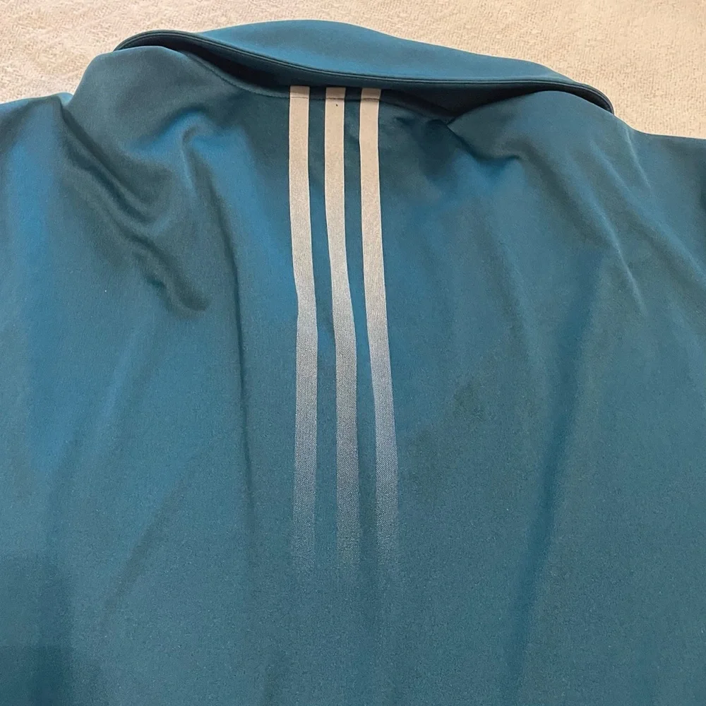 Adidas Men's Teal Polo Shirt Size‎ medium